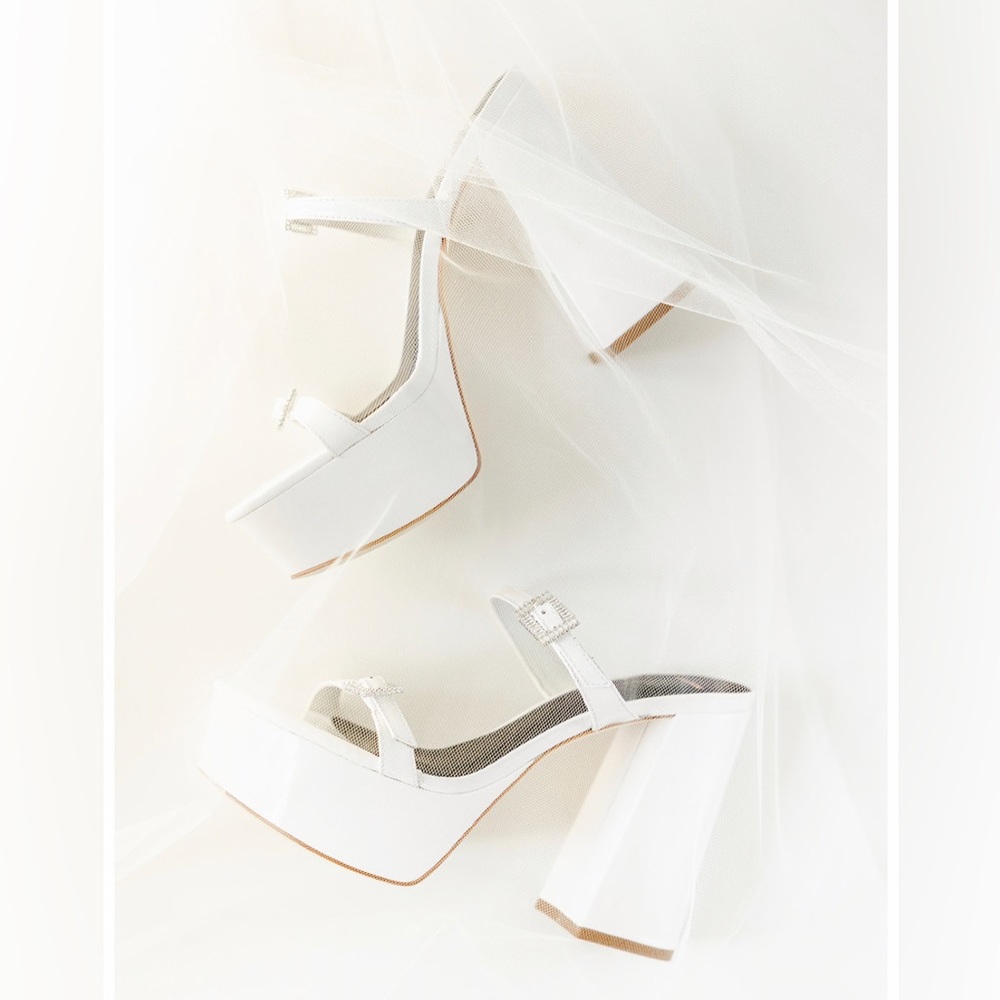 Elsie Platform Sandal by Black Suede Studio. Sold Out in stores - Picture 3 of 17